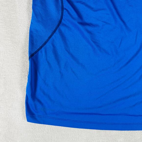 Nike Pro Combat Shirt Men's Large Blue Dri-Fit Compression Activewear Sports - Picture 4 of 11